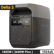 🔋 EcoFlow DELTA 3 — 760 USD. Mensajería incluida según  el lugar. - Img 55869439