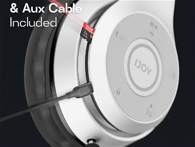 Audífonos recargables iJOY (Ref AU005) antena inalámbrica, bluetooth plegables de diadema con micrófono.28$ - Img 56086717