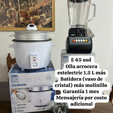 Olla Reina, Arrocera, Cafetera eléctrica, Tostadora, Olla de presión, Cocina infrarrojo, Batidora(COMBOS) - Img 122891512