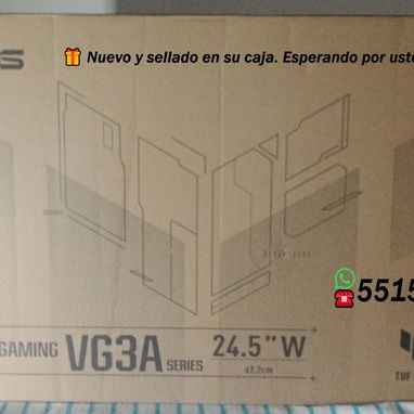 🖥️ Monitor ASUS TUF Gaming VG3A ▌Modelo: VG259Q3A 🖼️ Pantalla de 24.5" (comercializado como 25") - Img 103231281