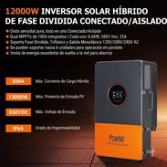 Inversor Híbrido PowMr 12w - Img 56216732