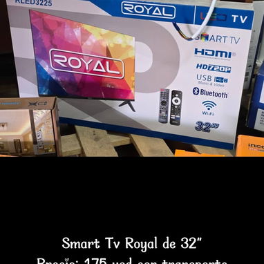 🔥 ¡SUPER OFERTA DE SMART TV DE 32" y 40"! LLEVA EL TUYO CON 🚗 Incluído🔥 Marcas: Royal, Insignia Fire, Eko y Samsung.. - 2/5
