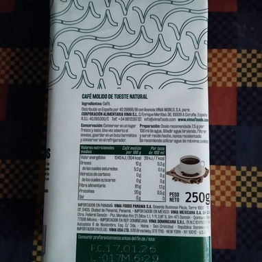 Buen café molido de tueste natural 250g (Vima) - 2/3