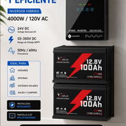 KIT INVERSOR + BATERÍA DE LITIO - Img 57492847