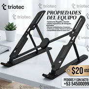 Base para lapto desde 14 hasta 16 pulgadas - Img 56222855
