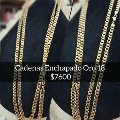 Cadenas  Baño de Oro - 4/10