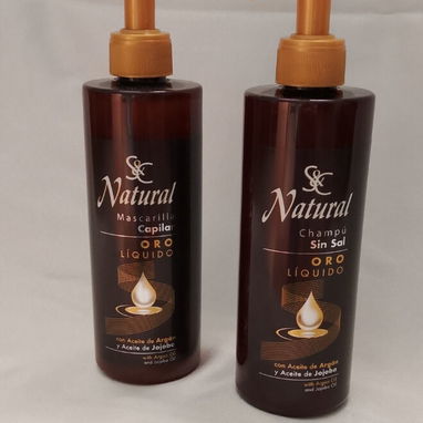 Shampoo, Mascarilla y Serum Oro Líquido (SIN SAL) - Img 127384718