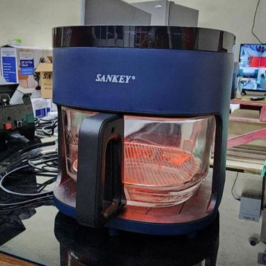 Freidora de Aire Digital Sankey 4.2L Recipiente de vidrio templado, Potencia 1000 W Precio $130 USD Transporte gratis - 2/7