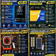 Inversor Sumry, Baterías, Ecoflow, Ventiladores recargable, Lámparas solares - Img 57683067