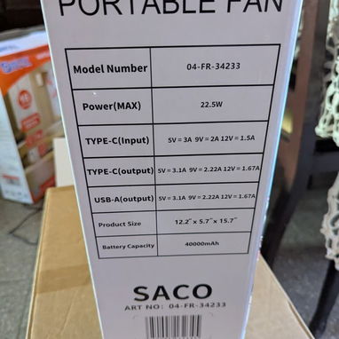 Ventilador Saco F16 (12 pulgadas de los grandes) - 2/2