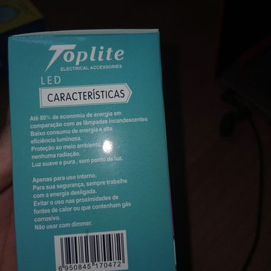 Bombillo LED 9W Toplite Blanco Frío 6500K 900lm, Bombillo Toplite LED 9W 6500K Blanco Frío 900lm VPT# - Img 127621623