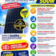 📦contenedor de paneles de 500W - Img 58065746