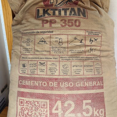 CEMENTO GRIS DE USO GENERAL LKTITAN PP-350 🧱  📇SOMOS MIPYME 📞 WHATSAPP 54626616 | 58231178 | 53200213 ——————————————— - 2/2