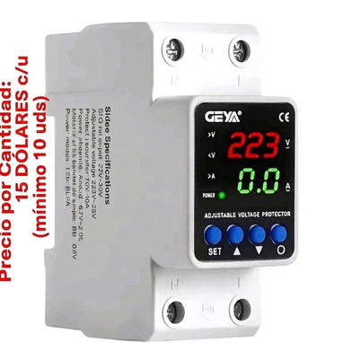 ¡OFERTA EXCLUSIVA AL POR MAYOR! PROTECCIÓN ELÉCTRICA Y TRANSFERENCIAS GEYA ⚡ 🇺🇸 Calidad y estándar de nivel Estados Un - 2/4