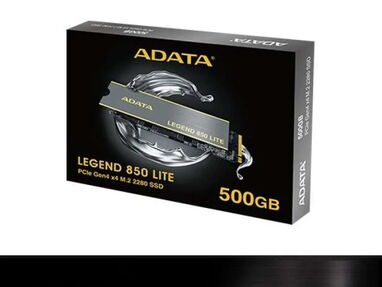 SSD ULTRA M.2 2280 ADATA DE 500GB|PCIe 4.0|READ/WRITE(5000MB/s)|EN CAJA-NUEVOS. LLAMA AHORA!! - Img 64605061
