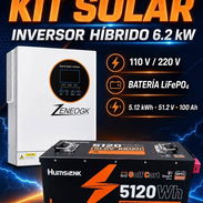 Inversor híbrido+ batería - Img 57517237