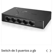 Switch de 5 puertos sellado en caja - Img 55075195