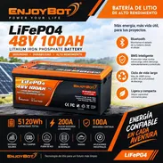 *BATERIA:* ENJOY BOT ⚡*5kwh* 🔌*48v* ⚙️*100ah* - Img 58273739