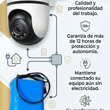 Se reparan equipos recargables y reemplazan baterías de gel por baterías de litio. 52415332 - 3/8
