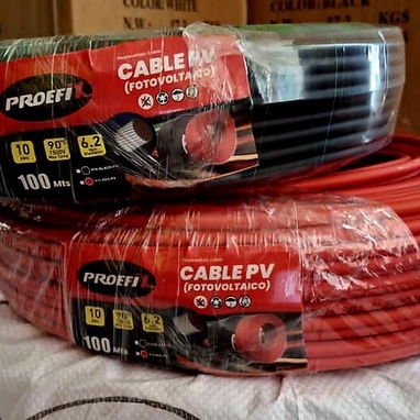 Cable Fotovoltaico Calibre 4mm (12AWG) y Calibre 6 mm² (10 AWG) Cobre estañado. Doble forro - Img 127005045