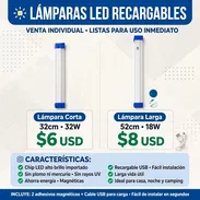 💡LÁMPARAS RECARGABLES. Fáciles de instalar, ligeras y de excelente iluminación - Img 56482861