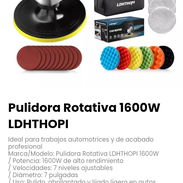 Pulidora Rotativa 1600W LDHTHOPI. Marca/Modelo: Pulidora Rotativa LDHTHOPI 1600W - Img 54083067