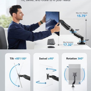 Soporte individual para monitor - 2/3