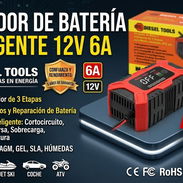 🚨Se vende cargador de Batería inteligente de 3 etapas, para motos, vehículos, ATV etc., de 12 v y 6 A - Img 57982983