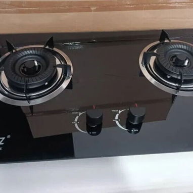 Cocina de Gas 2 hornillas MAYGAZ Empotrada NEGRA cubierta de vitrocerámica o cristal templado precio $170 USD Transporte - Img 125614427