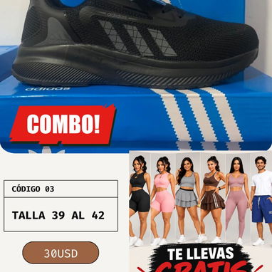 TENIS EN OFERTAA CON COMBOS DE ROPA - 4/9