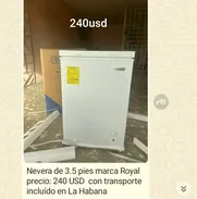 Nevera 3.5 pie marca Royal - Img 50021896