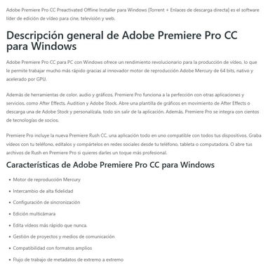 Adobe Premiere Pro 2026 v26.5.0.99 ✔extensiones ✔plugins ✅Windows ✅MacOS - 2/3