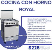 💢 Cocina de gas con horno 20" Royal - Img 56459460