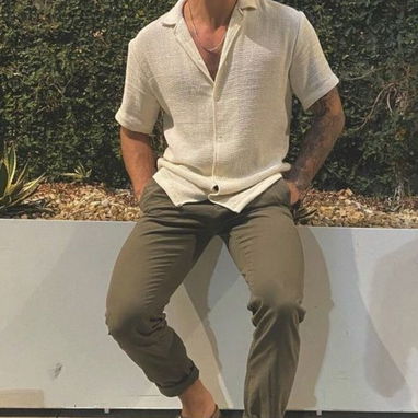 Pantalon de lino , camisas de lino , Ropa de lino - Img 87556133
