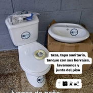 Juegos de baño marca tlv tasa tanke con su tapa sanitaria y jharreks - Img 55656743