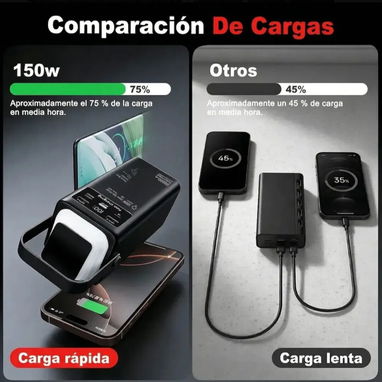Ganga... POWER BANK de 100000mAh/150W/ Solar - 5/6