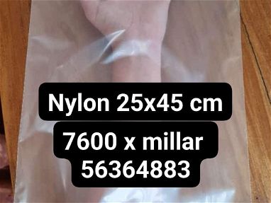 Millar de Bolsas de nylon transparente de 25x45 en 7600 - Img main-image-45597280