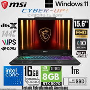 LAPTOP GAMING CYBORG 15/CORE 7/ RTX 5070 8GB 16Gb RAM 1Tb SSD - Img 56898593