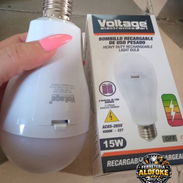 Bombillo Recargable de Uso Pesado – 15W Cod:Alofoke - Img 56896859