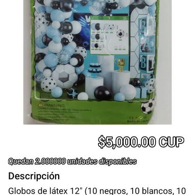 Artículos para decoración de cumpleaños - Img 121843734