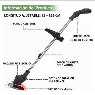 Multifuncional segadora a batería recargable. - Img 125100318
