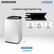 Lavadora Samsung wobble 9kg nueva - Img 44703529