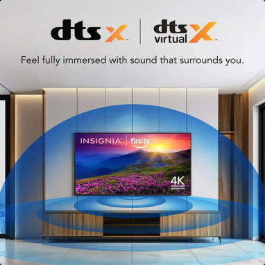 (X) Televisor Insignia™ – 43″ Class F50 Series LED 4K UHD Smart Fire TV $261.32 - Img 126575830