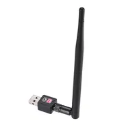 Adaptador Wifi USB Antena Grande 17cm Ajustable CALIDAD | Receptor Inalámbrico PC | Modem Wifi Memoria NUEVO Tarjeta Red - Img 49455872