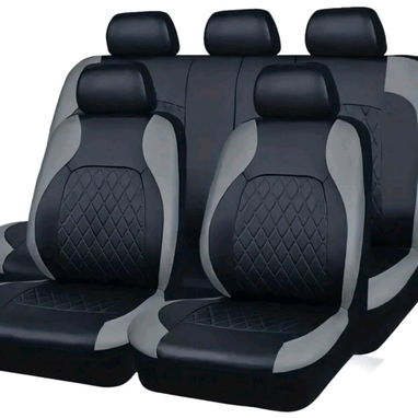 Juego de cubiertas de asiento de automóvil de 9 piezas que incluye 2 cubiertas de asiento delanteras - Img 120712460