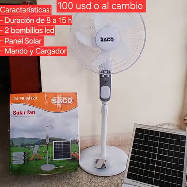 Lámparas y ventiladores recatgables - Img 126161118