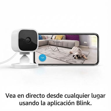 Cámara de seguridad Inteligente WiFi 1080P con detección de movimiento -  Blink Mini 🔒🌐 $27.90 - 5/6