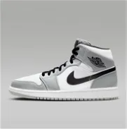 Nike Jordan 1 Mid Light Smok e Grey  52465450 - Img 45059115
