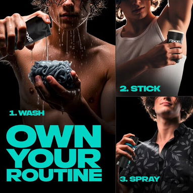 Gel de Baño AXE para Hombre 16 oz – Phoenix y Apollo | 2 Fragancias - 4/7
