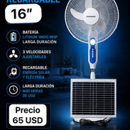 Ventilador recargable 16" - Img 56352473